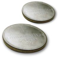 Good Times CR-2032 Lithium Button Style Battery for Watches and Small Electronics - 2 Pack