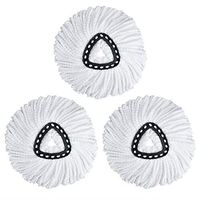 theoneshop66 Triangle Mop Head Refill for O-Cedar EasyWring Microfiber Spin Mop Head 3 PCS