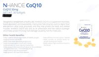 NHance CoQ10 Food Supplement 30 Softgel Capsules by NWorld