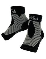 MDSOX 096962784751 Premium Ankle Compression Foot Sleeve, Large, Black (Pack of 2)