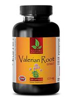 Blood Pressure - Valerian Root Extract 125 MG - Dietary Supplement - Valerian Extract - 1 Bottle (100 Capsules)