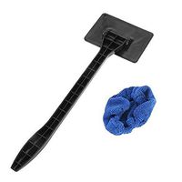 2pcs Car Windshield Cleaner Brush Auto Window Glass Cleaning Brush Tools with Long Handle (Blue)