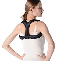 Lzour Posture Corrector Spinal Support - Physical Therapy Posture Brace for Men or Women - Back, Shoulder, and Neck Pain Relief - Spinal Cord Posture Support