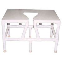 MJM Bariatric Shower Commode Seat 700 lb. capacity