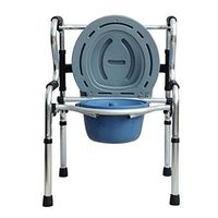 G-LXYZBQSHYP Bedside Commode Portable Toilet Seat Chair Lightweight Foldable Suitable for The Elderly, Pregnant Women, Disabled People