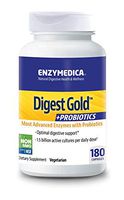 Enzymedica, Digest Gold + PROBIOTICS, Digestive Aid for Maximum Relief, Vegetarian, Gluten Free, Non-GMO, 180 Capsules (180 Servings) (FFP)