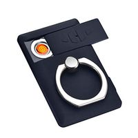 Creative Phone Stand Electric Lighter, Electronic Lighter USB Rechargeable Windproof Flameless Lighter Plasma Lighter for Cigarette, Fire, Candle,Outdoors Indoors