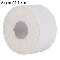 Fanthee Sport Tape,1 Roll Athletic Sport Training Finger Wrist Knee Cotton Joints Support Tape White 2.5cmx9.1m