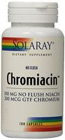Solaray Chromiacin 100mg Capsules, 100 Count