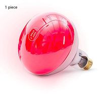 275W Red Light for Heating Far Infrared Bulb, Beauty Salon Heat Lamp, Physiotherapy/Health Care (1 Piece / 5 Pieces),1piece
