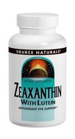 Zeaxanthin with Lutein Source Naturals, Inc. 60 Caps