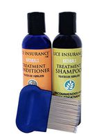 Lice Treatment Center - Lice Insurance - All Natural, Professional Lice Treatment Kit - Lice Shampoo (4oz) and Lice Conditioner (4oz) and Stainless Steel Lice Comb