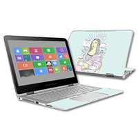 MightySkins Skin Compatible With HP Spectre x360 2-in-1 13.3" (2015) - Modern Lisa | Protective, Durable, and Unique Vinyl Decal wrap cover | Easy To Apply, Remove, and Change Styles | Made in the USA