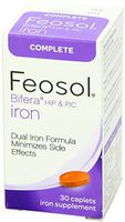 Feosol Bifera Iron Caplets Complete 30 ea (Pack of 10)