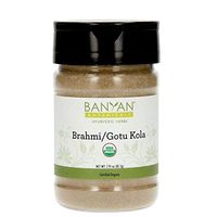 Banyan Botanicals Brahmi/Gotu Kola Powder, Spice Jar - USDA Organic - Centella asiatica - Ayurvedic Herb for The Brain & Nervous System