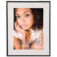 TRIMLINE Black Metallic frame with soft-white mat 11x14/8x10 by Dennis Daniels - 8x10