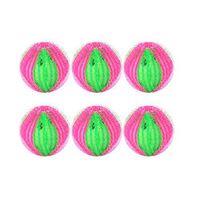 TOPBATHY 6pcs pet hair remover for laundry reusable dryer balls washer dryer ball