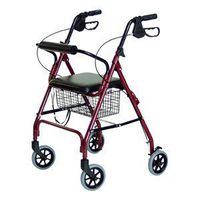 ROLLATOR 4-WH BURGUND RJ4300R (EA)