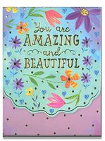 for Arts Sake Embossed Purse Pad"You are Beautiful and Amazing" (EMBPUR42)