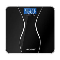 WskLinft Body Fat Scale, LCD Digital Weight Bathroom Balance Auto On/Off Electronic Floor Body Fat Scale Black