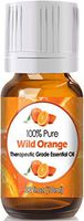 Wild Orange Essential Oil for Diffuser & Reed Diffusers (100% Pure Essential Oil) 10ml