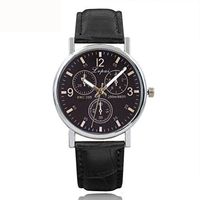 Mens Watch, Clearance iMakcc Lvpai Business Casual Quartz Analog Leather Band Watches (Black)