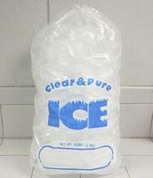 10 LB ICE BAGS WITH DRAWSTRING 100 COUNT