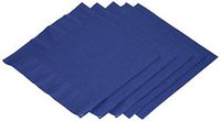 Creative Converting Napkins Tableware Items, 6.5" x 6.5", Navy Blue