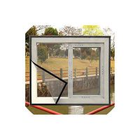 V-A-O-L Self-Adhesive Invisible Screens Mosquito Screens,White Black,1