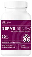 NerveRenew: All-Natural Neuropathy Support Supplement with Stabilized R-Lipoic Acid - Absorbs Fast - Alternative Nerve Pain Treatment - 30 Day Supply (60 Count)