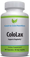 ColoLax Gentle Constipation Relief Supplement | Stool Softener & Natural Colon Cleanse Support | Helps with Regularity, Relief from Gas & Bloating, Digestive Health | 60 Capsules