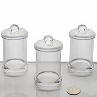 BalsaCircle 24 pcs 6 oz Clear Plastic Favors Jars - Disposable Wedding Party Catering Tableware