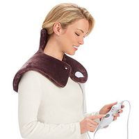 Therapeutic Heated Neck & Shoulder Heating Pad with Remote Control