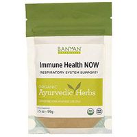 Banyan Botanicals Immune Health Now – Organic Herbal Immune Booster - Powdered Mix of Herbs for Lungs, Respiratory & Immune System Support* – 3.5oz – Non GMO Sustainably Sourced Vegan