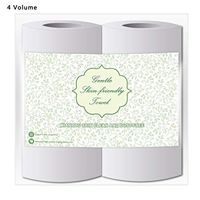 Toilet Roll Paper, 4 Roll Toilet Paper Soft and Thick 4 Layers Original Wood Pulp Toilet Paper for Bathroom Accessories Tissue Paper