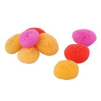 uxcell® Plastic Kitchen Dish Pot Mesh Scouring Washing Cleaning Scrubber Pad 8 Pcs
