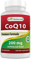 Best Naturals Best Naturals Coq10 Coenzyme Q10 200 Mg Capsule, 120Count