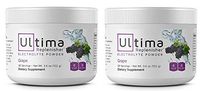 Electrolyte Powder - Balanced, Hydrating Electrolyte Replacement - 30 Serving Canisters - Grape - 3.6 Ounces Each (Pack of 2)
