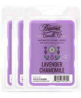 3 Packs of Beamer Candle Co. Aromatic Home Series Wax Drops, 6-Count Pack - Lavender Chamomile Scent + Beamer Smoke Sticker