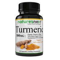 Turmeric Curcumin 500 mg Joint Pain Relief - Anti-Inflammatory, Antioxidant TOP Quality, HIGH Potency Complex with Black Pepper