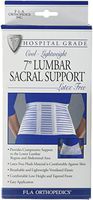 FLA 7" Cool/Lightweight Lumbar Sacral Support - X-Large