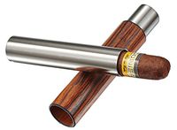 Visol Products Admon Natural Wood Single Cigar Tube