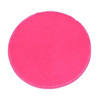 Kanzd Soft Bath Bedroom Floor Shower Round Mat Rug Non-Slip (Hot Pink)