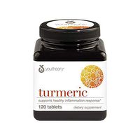 Youtheory Turmeric Advanced With Black Pepper Bioperine, 120 Count