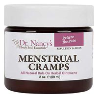 Dr. Nancy’s Body Soul Essentials Menstrual Cramps All Natural Rub-On Herbal Ointment for PMS Relief of Pain and Symptoms