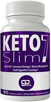 Keto Slim 7 Ketosis Weight Loss Support Pills, BHB Burn Fat Supplement Pill, 800 mg Formula with New True Slim GO BHB Salts Formula, Advanced Appetite Suppressant Capsules …
