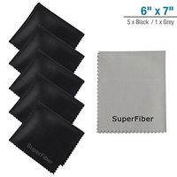 EACHPOLE 6 Pack Microfiber Cleaning Cloths 6 x 7 inch for Dusting and Cleaning Surfaces, APL1914