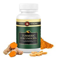Turmeric Curcumin with Bioperine 1300mg. Highest Potency Available. Premium Pain Relief & Joint Support with 95% Standardized Curcuminoids. Non-GMO, Gluten Free Turmeric Capsules with Black Pepper