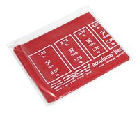 CanDo 10-5902 AccuForce Exercise Band, 4' Length, Red-Light