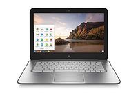 HP Chromebook G1 14" Intel Celeron Dual Core, 1.4GHz, 4GB Ram, 16GB SSD Laptop - Black/Silver - J2L41UT#ABA (Renewed)